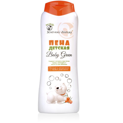 Пена для купания детская "Baby Green"
