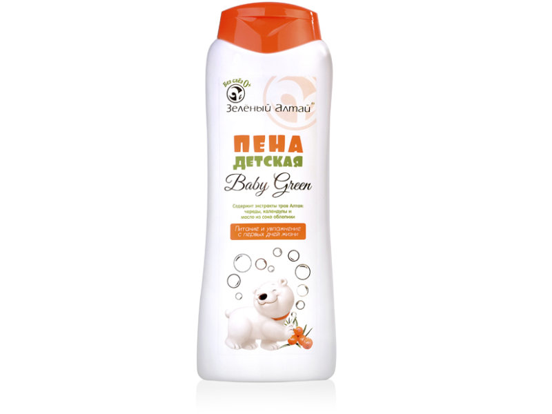 Пена для купания детская "Baby Green"