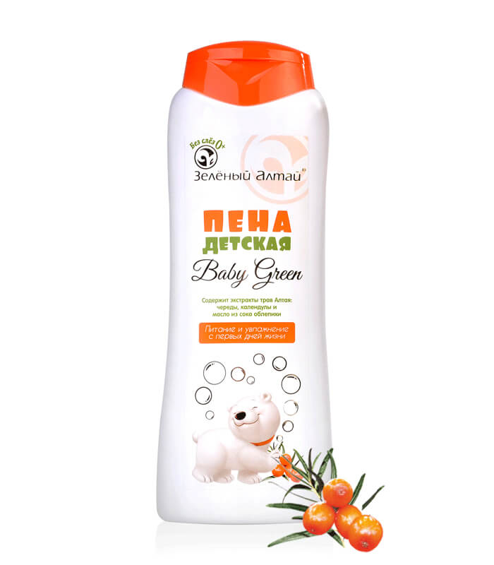 Пенка для купания детская Baby Green